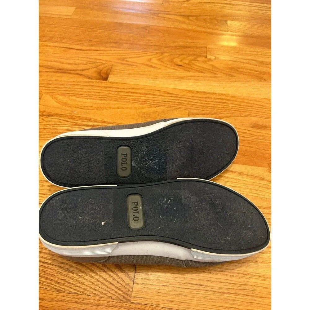 Polo Ralph Lauren mens Faxon Low Canvas Sneakers Shoes Size 12D